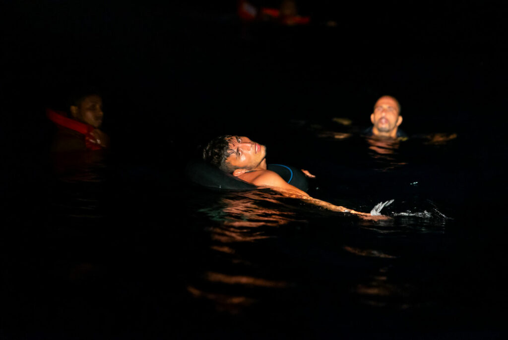 Rescue in the Mediterranean by Darrin Zammit Lupi